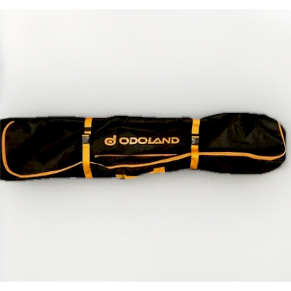 Odoland Ski Snowboard Bag 79” Padded Travel Case w/ 2 Clear Storage Bags EUC